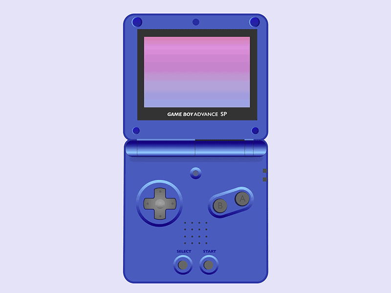 Game Boy Advance SP Colors