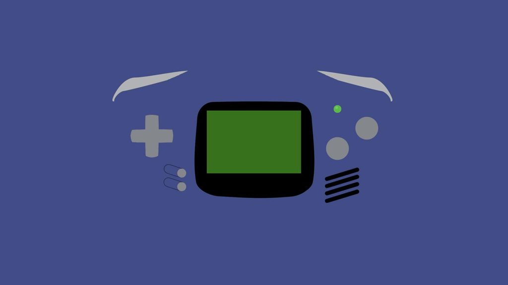 The Nintendo Game Boy Advance (GBA) art